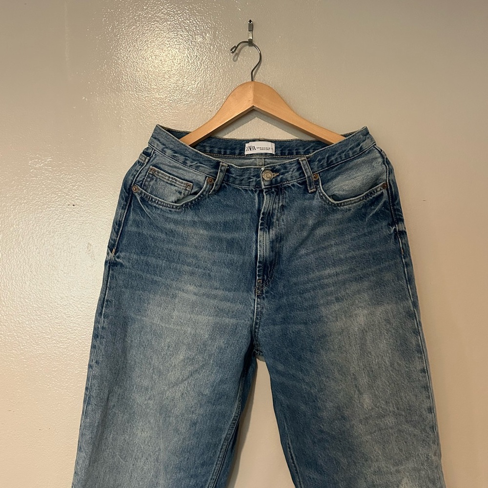 Zara Light Blue Denim Jeans RN 77302